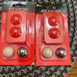 Revlon Red and Silver Facial Roller Set